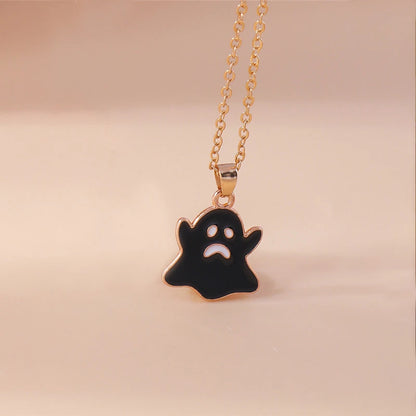 Aihua Hot Selling Enamel Yin Yang Tai Chi Necklace for Women Men Birthday Gift BFF Best Friends Couple Matching Pendant Necklace