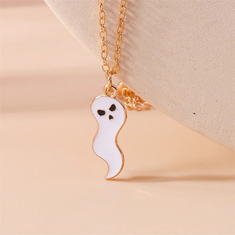 Aihua Hot Selling Enamel Yin Yang Tai Chi Necklace for Women Men Birthday Gift BFF Best Friends Couple Matching Pendant Necklace